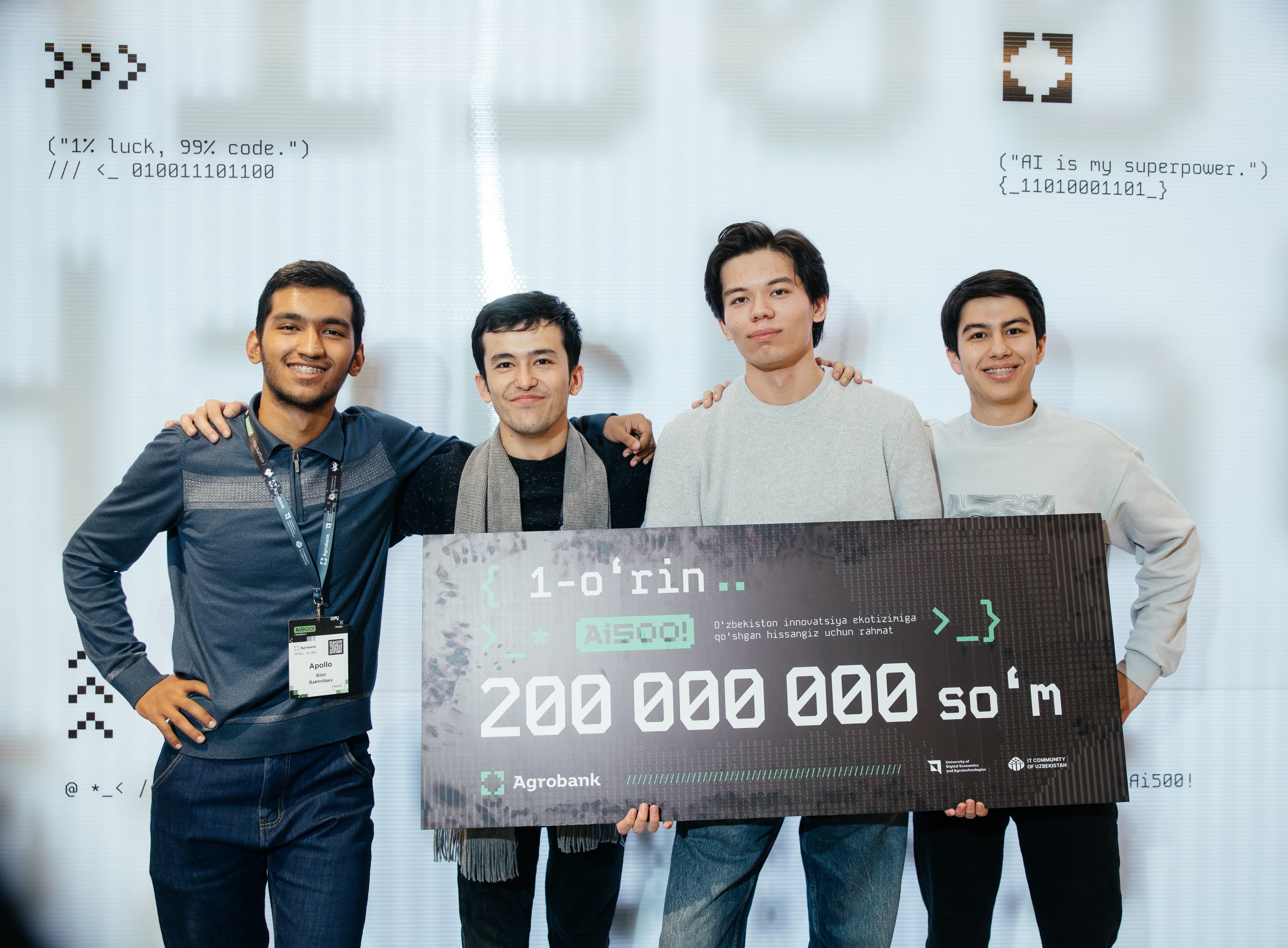 Apollo AI Team - AI500 Hackathon Winners
